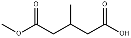 MONOMETHYL 3-METHYLGLUTARATE Structure