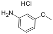 M-ANISIDINE HYDROCHLORIDE Struktur