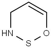 2H,4H-1,2,3-Oxathiazine Struktur