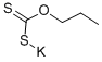 N-PROPYLXANTHIC ACID POTASSIUM SALT Struktur