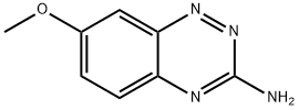 1,2,4-BENZOTRIAZIN-3-AMINE, 7-METHOXY- Struktur