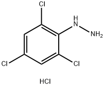 (2,4,6-trichlorophenyl)hydrazine monohydrochloride Struktur