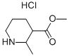 METHYL 2-METHYL-PIPERIDINE-3-CARBOXYLATE DIHYDROCHLORIDE Struktur