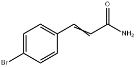 2-PropenaMide, 3-(4-broMophenyl)- Struktur