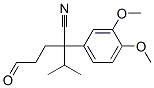 3-(3,4-dimethoxyphenyl)-2-methyl-6-oxohexane-3-carbonitrile