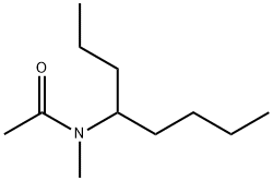 Acetamide,  N-methyl-N-(1-propylpentyl)- Struktur