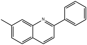 7-Methyl-2-Phenyl-Quinoline Struktur