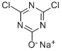 2-SODIUMHYDROXY-4,6-DICHLORO-1,3,5-TRIAZINE Struktur