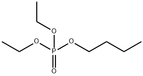 1-diethoxyphosphoryloxybutane Struktur