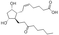 13,14-DIHYDRO-15-KETO PROSTAGLANDIN F2ALPHA Struktur