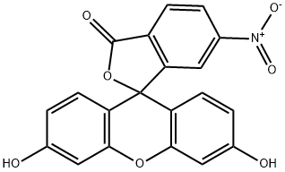 5-Nitrofluorescein Struktur