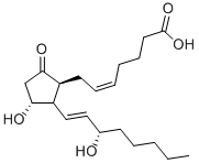 8-ISO PROSTAGLANDIN E2 Struktur