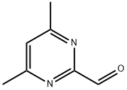 2-Pyrimidinecarboxaldehyde, 4,6-dimethyl- (8CI,9CI) Struktur