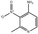 4-Pyridinamine,  2-methyl-3-nitro- Struktur