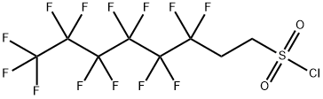 3,3,4,4,5,5,6,6,7,7,8,8,8-tridecafluorooctanesulphonyl chloride Structure