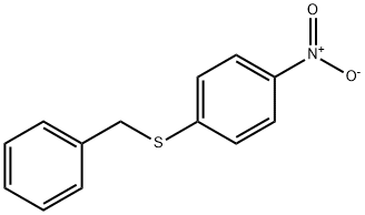 1-(BENZYLSULFANYL)-4-NITROBENZENE Struktur