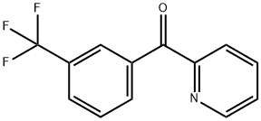 2-(3-TRIFLUOROMETHYLBENZOYL)PYRIDINE Struktur