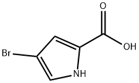 4-BROMOPYRROLE-2-CARBOXYLIC ACID Struktur