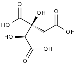 (-)-HYDROXYCITRIC ACID CALCIUM SALT Struktur