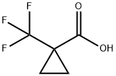 1-TRIFLUOROMETHYLCYCLOPROPANE-1-CARBOXYLIC ACID Structure