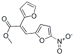 METHYL3-(5-NITRO-2-FURYL)-2-(2-FURYL)ACRYLATE Struktur