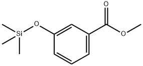 3-(Trimethylsiloxy)benzoic acid methyl ester Struktur