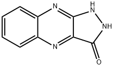 3H-Pyrazolo[3,4-b]quinoxalin-3-one,1,2-dihydro-(9CI) Struktur