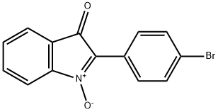 3H-Indol-3-one, 2-(p-bromophenyl)-, 1-oxide Struktur