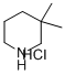 3,3-DIMETHYLPIPERIDINE HYDROCHLORIDE Struktur