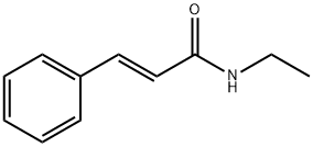 2-PropenaMide, N-ethyl-3-phenyl-, (2E)- Struktur