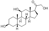 3B,11B,21-Trihydroxy-5B-pregnan-20-one