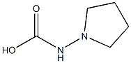 Pyrrolidinecarbamic acid (8CI) Struktur