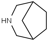 3-azabicyclo[3,2,1]octane Hydrochloride Struktur