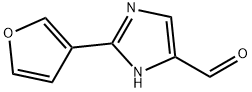 1H-Imidazole-4-carboxaldehyde,  2-(3-furanyl)-  (9CI) Struktur