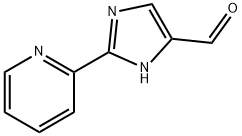 1H-Imidazole-4-carboxaldehyde,  2-(2-pyridinyl)-  (9CI) Struktur