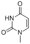 1-METHYLURACIL 結構式