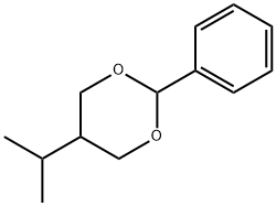 m-Dioxane, 5-isopropyl-2-phenyl- (8CI) Struktur