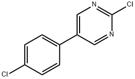 2-氯-5-(4-氯苯)嘧啶, 27956-40-7, 結(jié)構(gòu)式