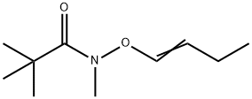 Propanamide,  N-(1-butenyloxy)-N,2,2-trimethyl-  (9CI) Struktur