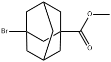 3-Bromomethyltricyclo[3.3.1.13,7]decane-1-carboxylic acid Struktur