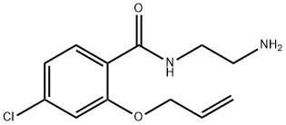 2-(Allyloxy)-N-(2-aminoethyl)-4-chlorobenzamide Struktur