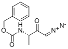 (3S)-3-Z-AMINO-1-DIAZO-2-BUTANONE Struktur