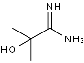 2-HYDROXY-2-METHYL-PROPIONAMIDINE Struktur