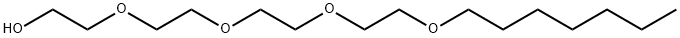 POLYOXYETHYLENE 4 HEPTYL ETHER Struktur