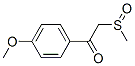 4'-Methoxy-2-(methylsulfinyl)acetophenone Struktur