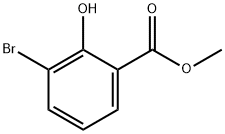 METHYL 3-BROMO-2-HYDROXYBENZOATE Structure