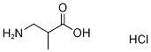 rac-3-AMinoisobutyric Acid Hydrochloride Struktur