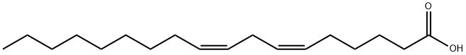 Octadeca-6,9-dienoic acid Struktur