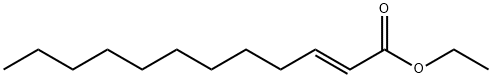 2-Dodecenoic acid, ethyl ester, (2E)- Struktur