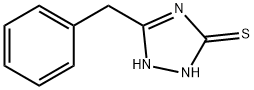 3H-1,2,4-Triazole-3-thione, 1,2-dihydro-5-(phenylmethyl)- Struktur